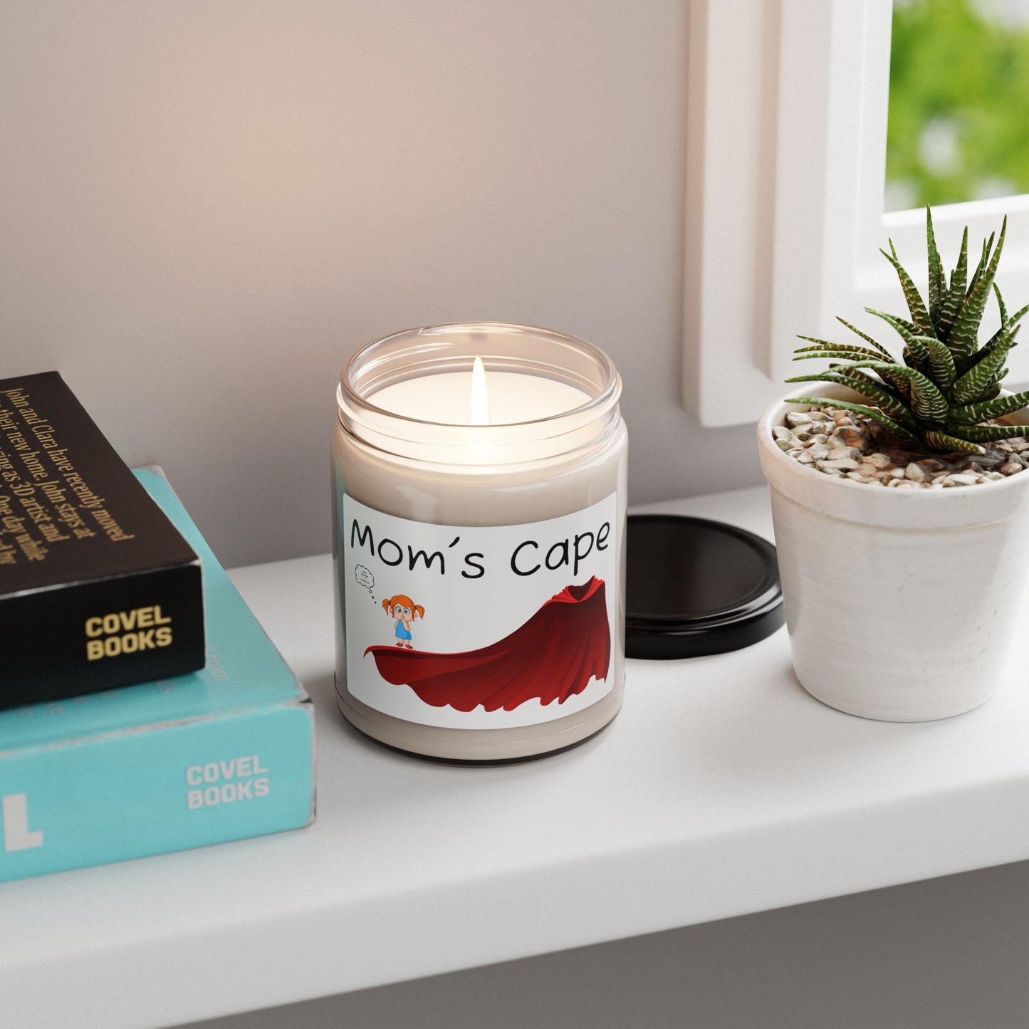 Mom's Cape Scented Soy Candle - 9oz Gift for Mothers