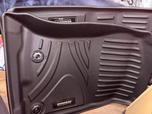 Wennebird premium TPE floor mats for Toyota forerunner 2013 to 2023 all weather anti-slipped waterproof floor liners